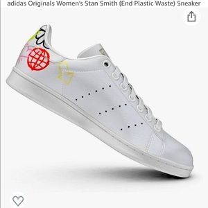 Adidas Stan Smith END PLASTIC WASTE sneakers size 9 white ✌️👟 FX5679